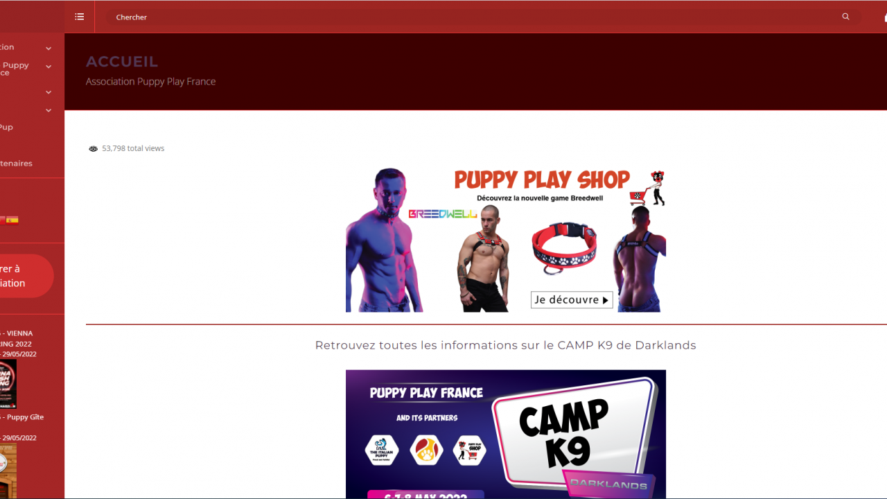 Sites internet : puppy-play.com
