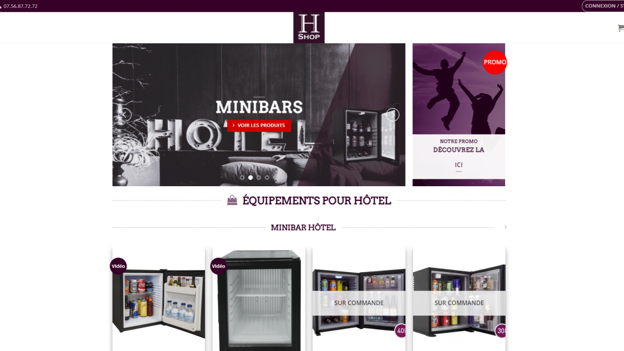 Sites internet : hotelshop.fr