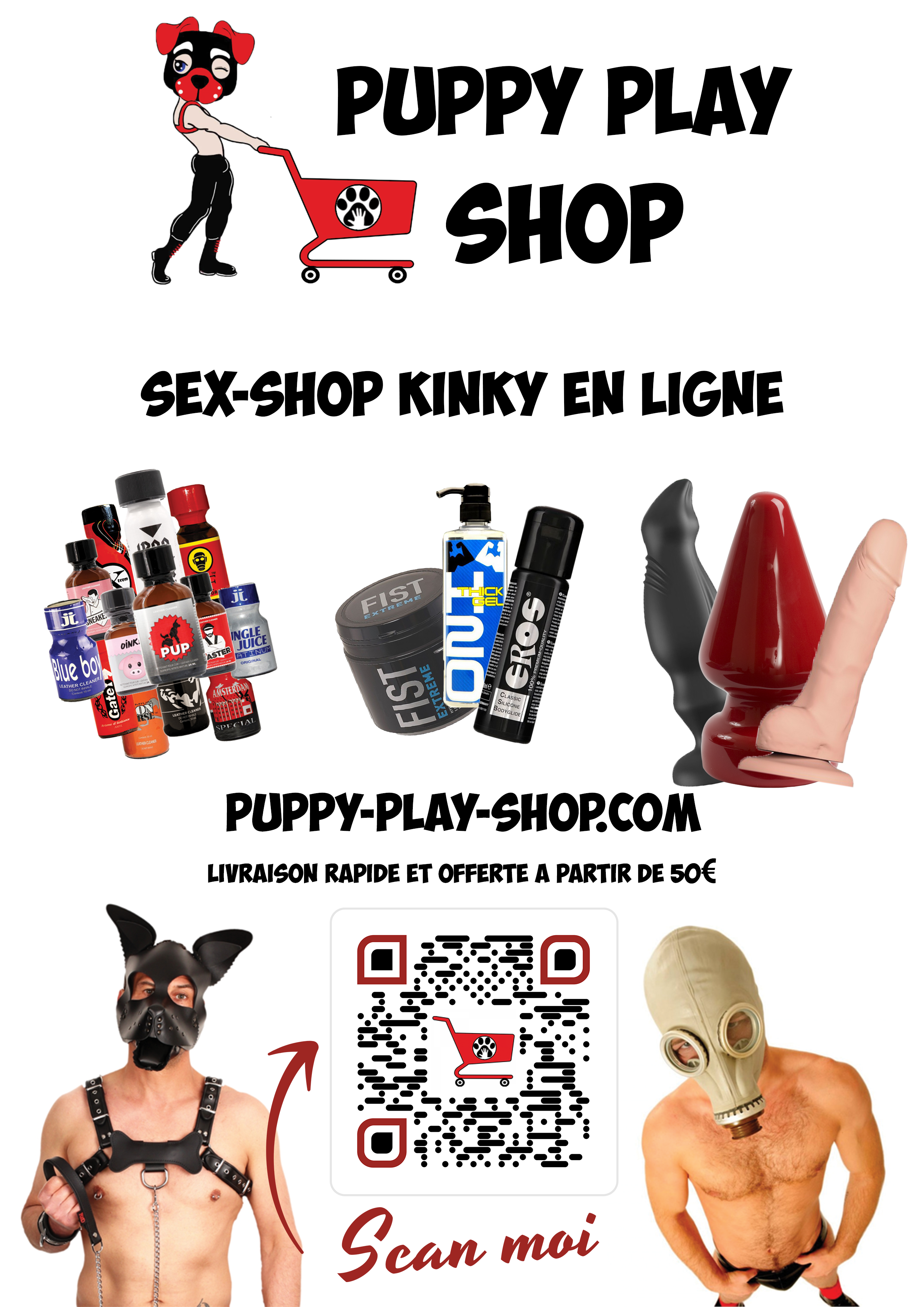 Affiche-Puppy-Play-Shop